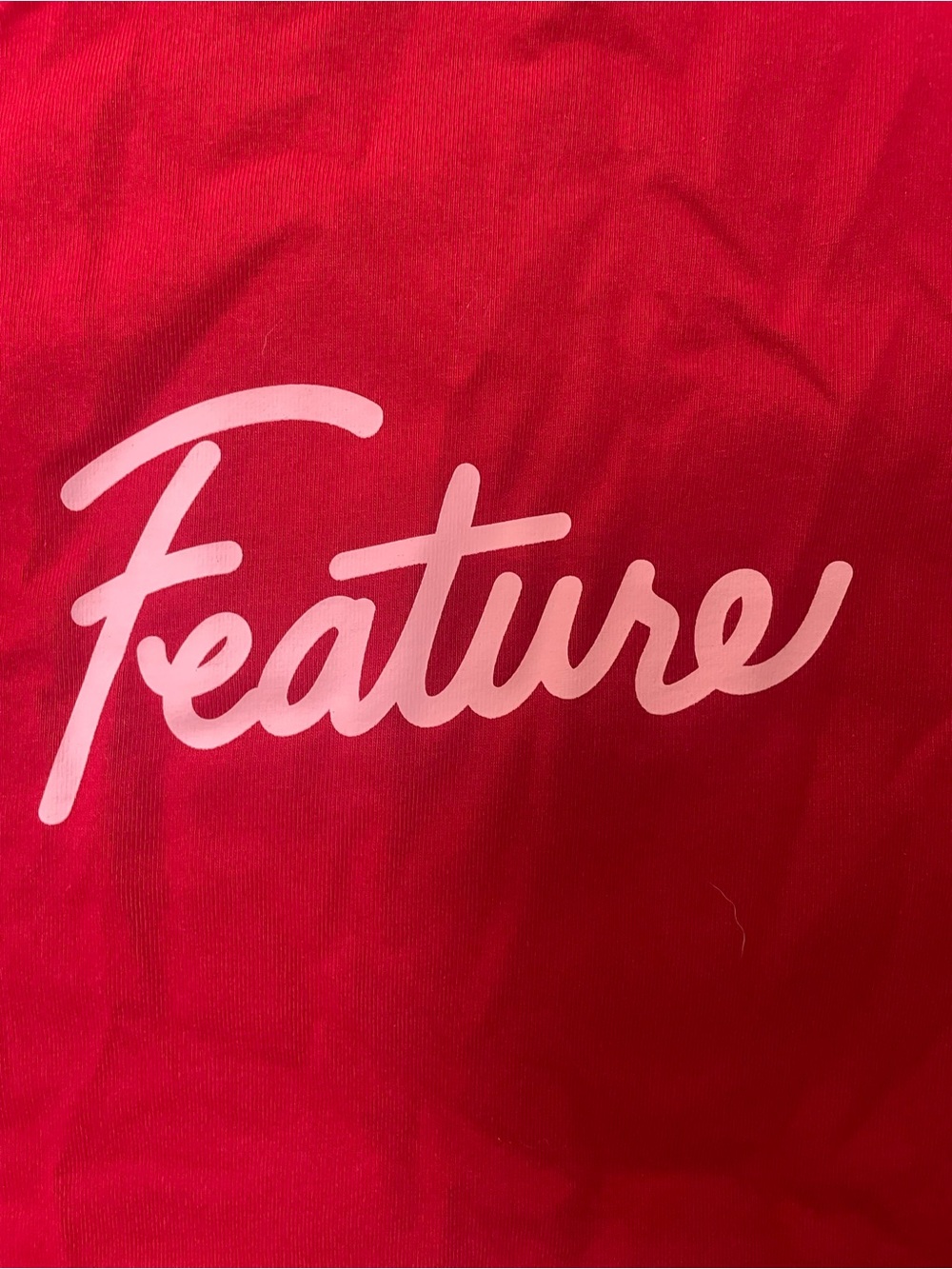 Feature Script Tee - Savvy Red - Picture 3 of 6
